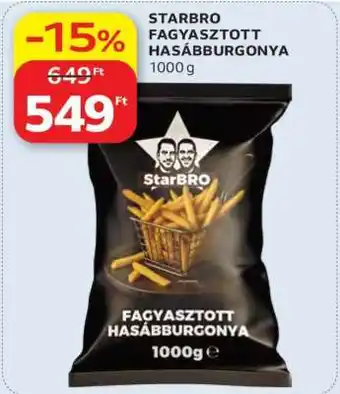 Auchan STARBRO FAGYASZTOTT HASÁBBURGONYA ajánlat