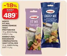Auchan MOGYI FIT MIX, DIÁKCSEMEGE VAGY PROTEIN MIX ajánlat