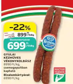 Auchan Gyulai Kézműves Vékonykolbász ajánlat