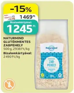 Auchan NATURMIND GLUTÉNMENTES ZABPEHELY ajánlat