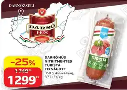 Auchan Darnó Hús Nitritmentes Turista Felvágott ajánlat