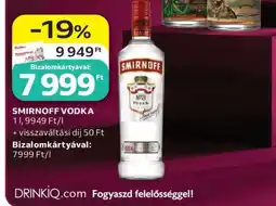 Auchan SMIRNOFF VODKA ajánlat
