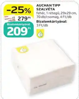 Auchan AUCHAN TIPP SZALVÉTA ajánlat