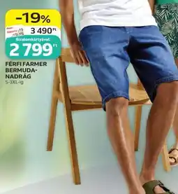 Auchan FÉRFI FARMER BERMUDA NADRÁG ajánlat