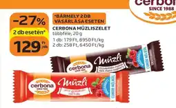 Auchan CERBONA Müzliszelet ajánlat
