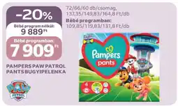 Auchan Pampers Paw Patrol Pants Bugyipelenka ajánlat