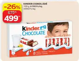 Auchan KINDER Csokoládé ajánlat