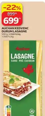 Auchan Auchan Kedvenc Durum Lasagne ajánlat