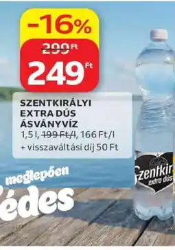 Auchan Szentkirályi Extra Dús Ásványvíz ajánlat