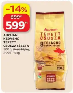 Auchan AUCHAN KEDVENC TÉPETT CSUSZATÉSZTA ajánlat
