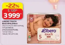 Auchan LIBERO TOUCH BUGYIPELENKA ajánlat