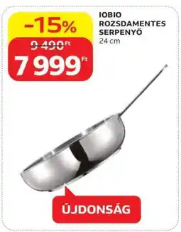 Auchan IOBIO ROZSDAMENTES SERPENYŐ ajánlat