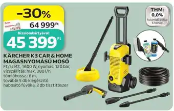 KÄRCHER K3 CAR & HOME MAGASNYOMÁSÚ MOSÓ