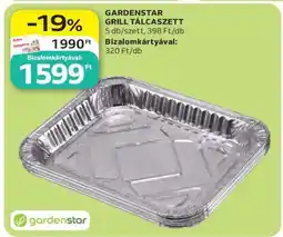 Auchan GARDENSTAR GRILL TÁLCASZETT ajánlat