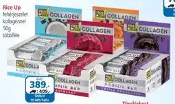 ÁRKLUB Rice Up fehérjeszelet kollagénnel ajánlat