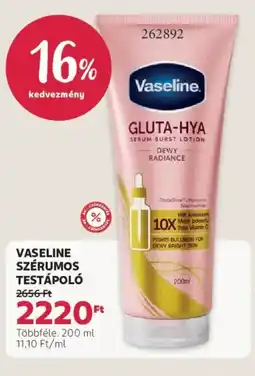Rossmann Vaseline szérumos testápoló ajánlat