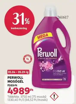Rossmann Perwoll mosógél ajánlat