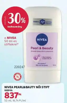 Rossmann Nivea Pearl & Beauty női stift ajánlat