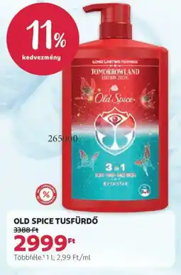 Rossmann Old Spice tusfürdő ajánlat