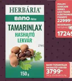 Rossmann Herbária Bano-féle Tamarinlax hashajtó lekvár ajánlat
