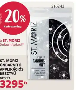 Rossmann St. Moriz önbarnító applikációs kesztyű ajánlat