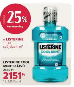 Rossmann Listerine Cool Mint szájvíz ajánlat
