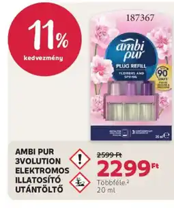 Rossmann Ambi Pur 3volution elektromos illatosító utántöltő ajánlat