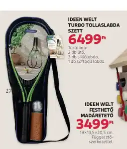 Rossmann Ideen Welt Turbo tollaslabda szett ajánlat