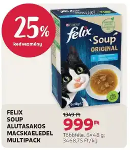 Rossmann Felix Soup alutasakos macskaeledel multipack ajánlat