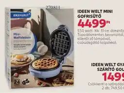 Rossmann Ideen Welt mini gofrisütő ajánlat