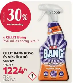 Rossmann Cillit Bang kosz- és vízkőoldó spray ajánlat