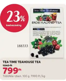 Rossmann Tea Time Teahouse Tea ajánlat