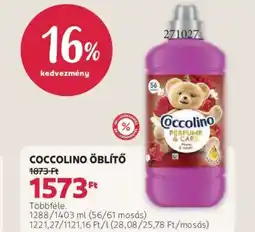 Rossmann Coccolino öblítő ajánlat