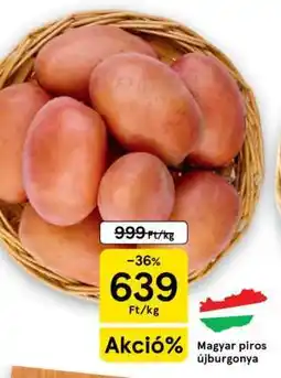 Tesco Magyar piros újburgonya ajánlat