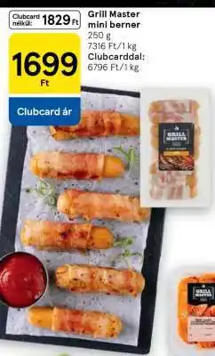 Tesco Grill Master mini berner ajánlat