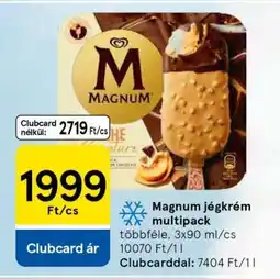 Tesco Magnum jégkrém multipack ajánlat