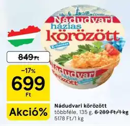 Tesco Nádudvari körözött ajánlat