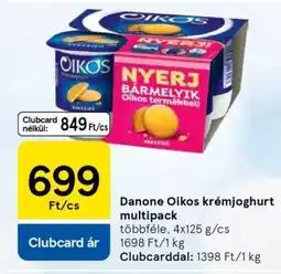 Tesco Danone Oikos krémjoghurt multipack ajánlat