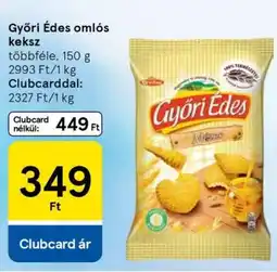 Tesco Győri Édes omlós keksz ajánlat