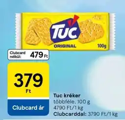 Tesco TUC Kréker ajánlat