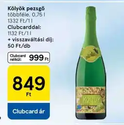 Tesco Kölyök pezsgő ajánlat