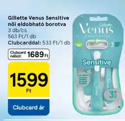 Tesco Gillette Venus Sensitive női eldobható borotva ajánlat