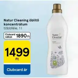 Tesco Natur Cleaning öblítő koncentrátum ajánlat