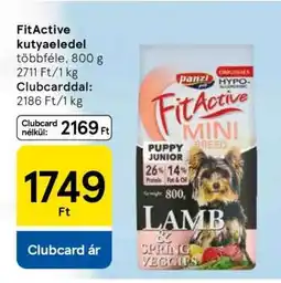 Tesco FitActive kutyaeledel ajánlat