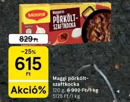 Tesco Maggi pörkölt-szaftkocka ajánlat