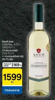 Tesco Koch bor ajánlat