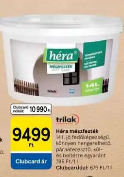 Tesco Héra mészfesték ajánlat