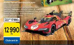 Tesco Rastar Ferrari távirányítós autó ajánlat