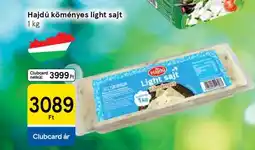 Tesco Hajdú köményes light sajt ajánlat
