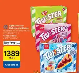 Tesco Algida Twister jégkrém multipack ajánlat
